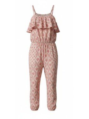 BABY GAP Pink Print One Piece Sunsuit Jumpsuit Romper Girls Size 3T